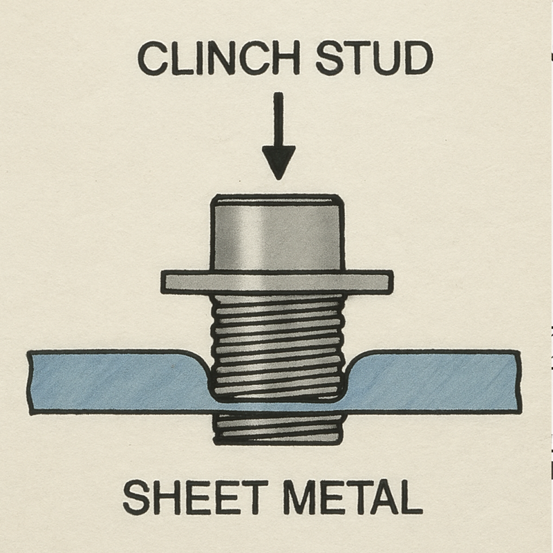 Benefits of Using Stainless Steel Clinch Studs