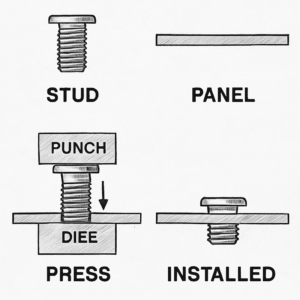 Understanding Clinch Stud Hole Size Specifications