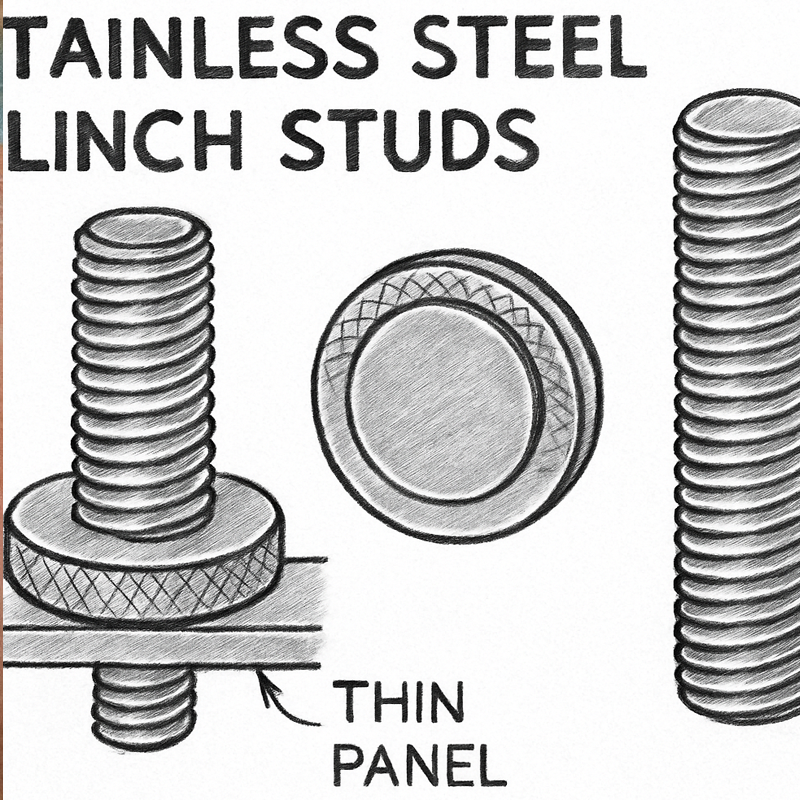 Benefits of Using Stainless Steel Clinch Studs