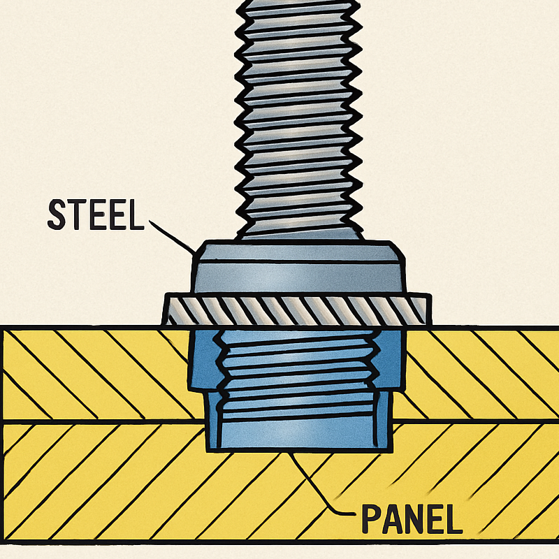 Advantages of Self Clinching Threaded Studs in Manufacturing